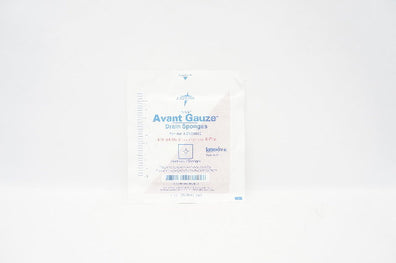 Medline NON256000 Avant Gauze Drain Sponges  6-Ply 4inch x 4inch - Pack of 2